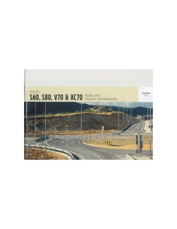 2004 VOLVO ROAD AND TRAFFIC INFORMATION SYSTEM HANDLEIDING, Auto diversen, Handleidingen en Instructieboekjes