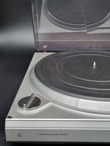 Philips Drive – Vintage Plattenspieler – Silber - F7112, TV, Hi-fi & Vidéo