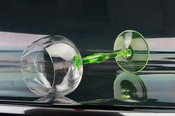 Theresienthaler Krystalglasfabrik - Verre à eau - Cristal -