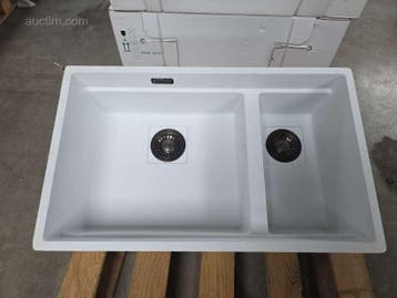 dubbele spoelbak Franke KNG120-PW, Ophalen