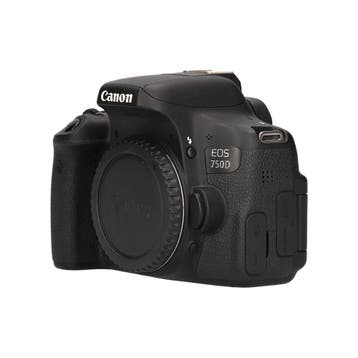 Canon EOS 750D met garantie, Audio, Tv en Foto, Fotocamera's Digitaal, Ophalen of Verzenden, Gebruikt