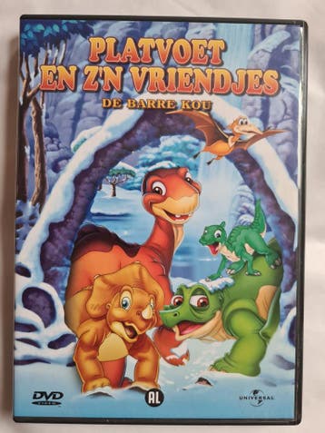 PLATVOET EN ZN VRIENDJES DE BARRE KOU (DVD), Cd's en Dvd's, Gebruikt