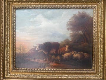 W.C.Nakken (1835-1926) - Boerderijleven