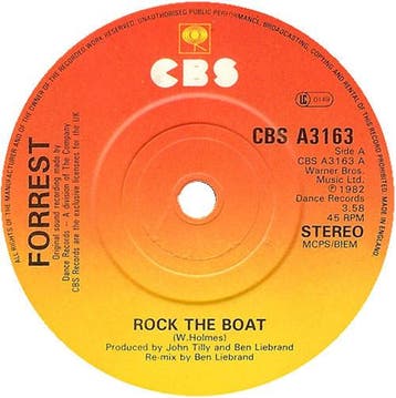 Forrest - Rock The Boat, Verzenden