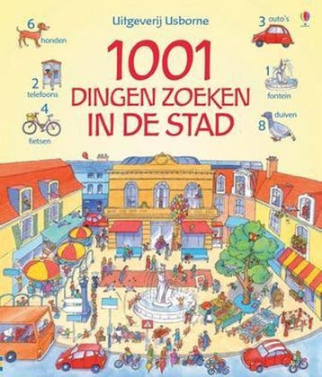 1001 dingen zoeken in de stad 9781409555964 Anna Milbourne, Verzenden, Zo goed als nieuw, Anna Milbourne