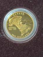 Canada. Elizabeth II. 100 Dollars 1992 “Montréal 1642–1992”