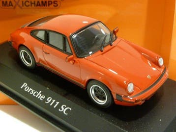Minichamps 1:43 - Modelauto (2) - Porsche 911 SC (G-Model), Nieuw