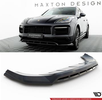 Front Splitter voor Porsche Cayenne Coupe / SUV Sport Design, Ophalen of Verzenden