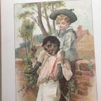 Chromolith. childrens book; Theo Gift / Alice Havers and