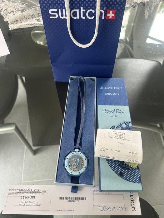 Swatch - Audemars Piguet x Swatch - Royal Pop - lan ba -, Bijoux, Sacs & Beauté, Montres | Hommes