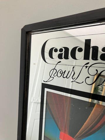 cacharel - Cacaharel reclame - Reclamebord - Glas
