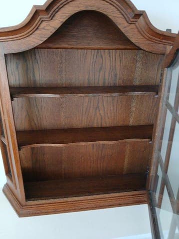 Kast - Hout, Messing