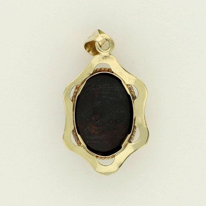 Pendentif - 14 carats Or jaune - Grenade., Bijoux, Sacs & Beauté, Bijoux anciens