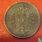 Duitsland - Duitse Rijk 1 pfennig 1875 (B), Verzenden, Duitsland, Losse munt