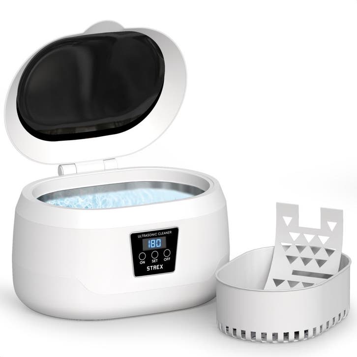 Strex Ultrasoon Reiniger 600ml - 360º, Doe-het-zelf en Bouw, Reinigingsmachines, Nieuw, Verzenden