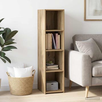 vidaXL Highboard Artisanaal eiken 30 x 41 x 124 cm Bewerkt, Verzenden