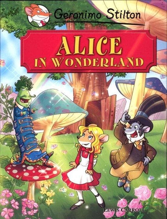 Geronimo Stilton - Alice in Wonderland 9789464291001, Boeken, Kinderboeken | Jeugd | 10 tot 12 jaar, Zo goed als nieuw, Verzenden