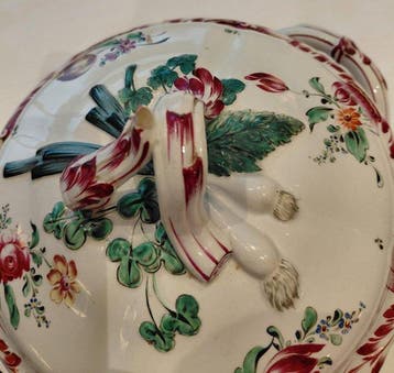 Keller et Guérin de Luneville - Tureen - Creamware