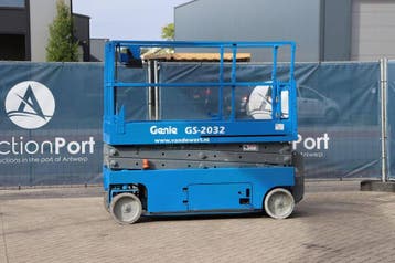 Veiling: Schaarhoogwerker Genie GS-2032 Elektrisch 363kg 8.0, Ophalen