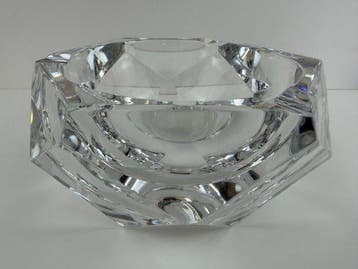 Val Saint Lambert & Strömbergshyttan – Signed crystal and