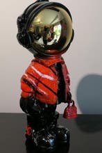 RichART - Astronaute version Louis Vuitton avec son sac