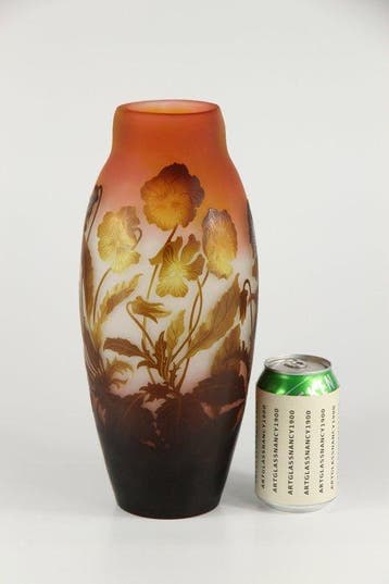 Emile Gallé - Vaas - Glas