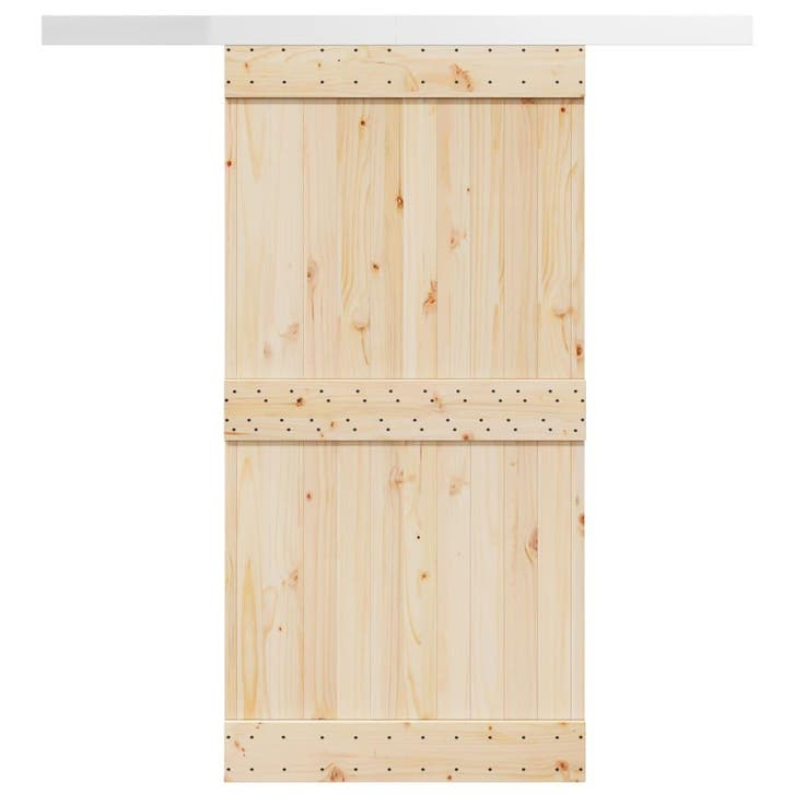 vidaXL Beslagset schuifdeur 200 cm aluminiumlegering, Doe-het-zelf en Bouw, Hang- en Sluitwerk, Nieuw, Verzenden