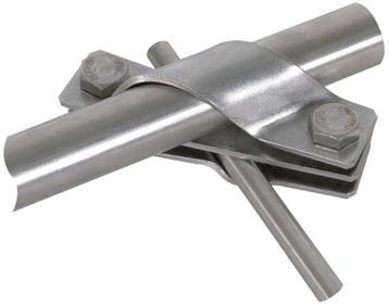 Dehn StSt Connection Bracket For Earth Rods V4A D25mm Rd, Bricolage & Construction, Verzenden