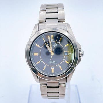 Seiko - Solar Titanium - Zonder minimumprijs - V145-0AX0 -