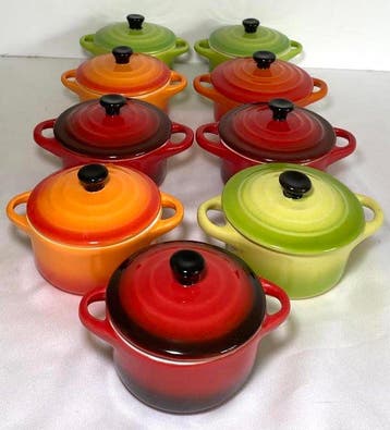 Style Le Creuset - Braadpan (8) - geglazuurde keramiek