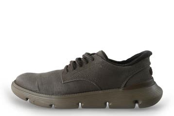 Skechers Instappers in maat 42 Grijs, Kleding | Heren, Schoenen, Overige kleuren, Verzenden, Overige typen, Zo goed als nieuw