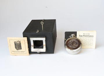 Expo subminiatuur/spionage-set: Watch Camera (ca. 1904) en, Nieuw