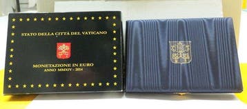 Vatican. Proof Set 2014 (incl. 20 euro in argento) (Sans