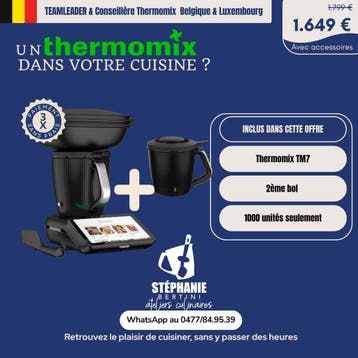 Thermomix TM7 Belgique – Paiement 3X sans frais, Verzenden, Neuf