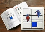 Jos Verheugen - Free after Mondrian, with Kingfishers
