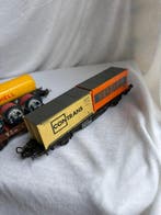 Lima H0 - Modeltrein (6) - Lima H0 – 6 goederenwagons met, Nieuw