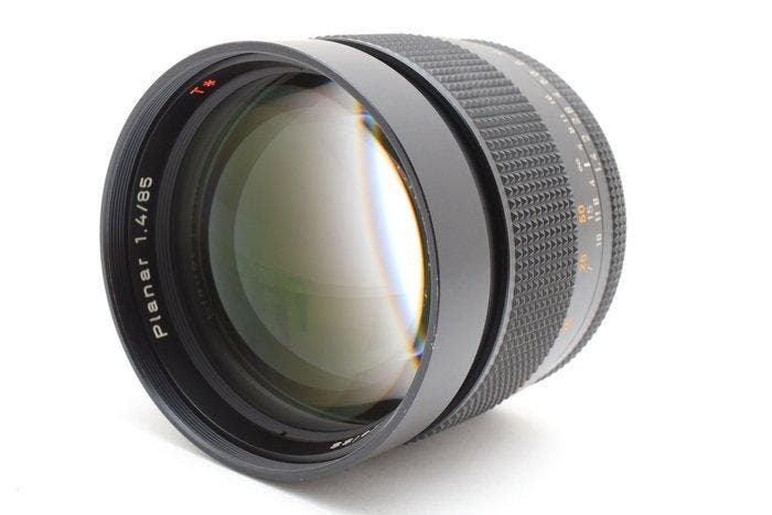 Contax Carl Zeiss Planar T* 1,4/85mm MMJ | Prime lens, Audio, Tv en Foto, Fotocamera's Analoog
