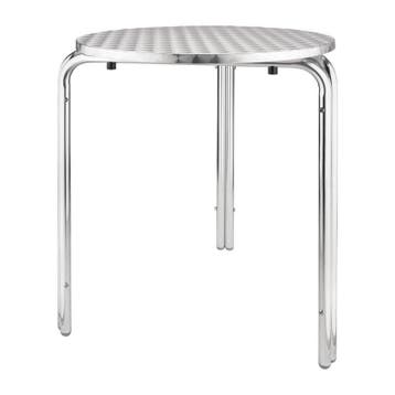 Tafel | RVS/Aluminium | RVS Blad | Aluminium Frame |, Articles professionnels, Verzenden
