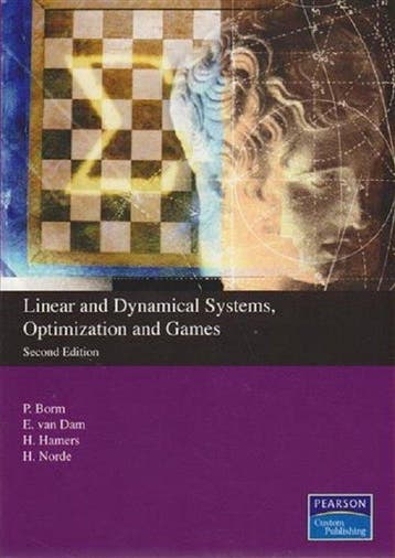 Linear and Dynamical Systems, Optimization and Games -, Verzenden, Zo goed als nieuw, P. Borm