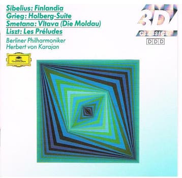 Sibelius, Grieg, Smetana, Liszt, Berliner Philharmoniker, He, Verzenden, Gebruikt