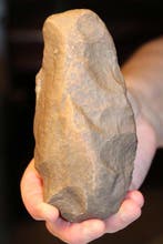 Paleolithisch Steengoed Biface - 152 mm (Zonder