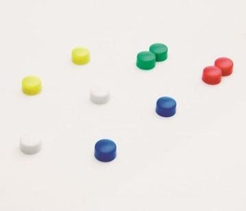 Memomagneten 10 stuks kleuren 20mm, Verzenden, Nieuw