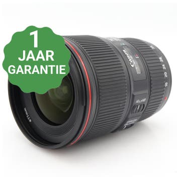 10% korting | Canon EF 16-35mm F/4 L IS USM | Tweedehands, Verzenden