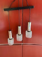 Plafondlamp - waterval - Chroom, Glas