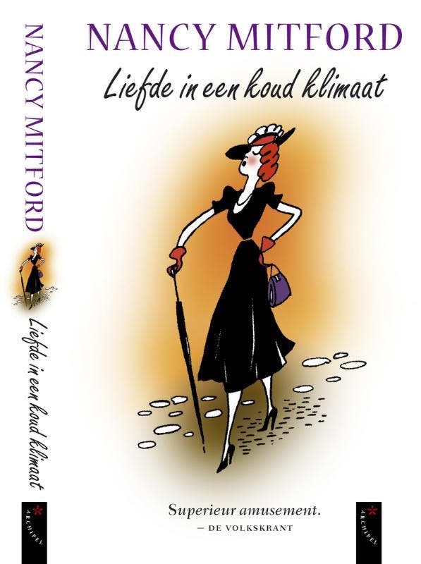 Liefde in een koud klimaat 9789063051433 N. Mitford, Boeken, Romans, Gelezen, Verzenden