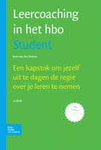 Leercoaching in het HBO, Student / Docentenreeks, Boeken, Studieboeken en Cursussen, Verzenden, Zo goed als nieuw, J. van der Hoeven