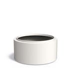 Aluminium plantenbak Topic Ø120x60cm - Met bodem, Tuin en Terras, 100 cm of meer, Rond, Nieuw, Metaal