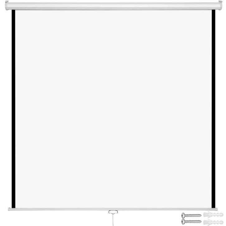 tectake HDTV Beamer scherm - 178 x 178 cm, TV, Hi-fi & Vidéo, Support de télévision, Envoi