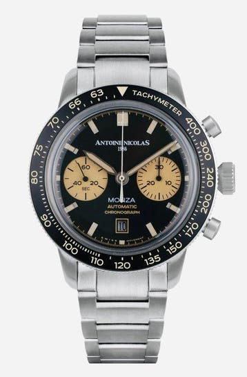 Antoine Nicolas 1986 - Monza Swiss automatic chronograph -
