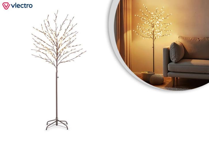 2dekans | Vlectro Led Kersenbloesemboom - 150cm, Tuin en Terras, Buitenverlichting, Ophalen of Verzenden